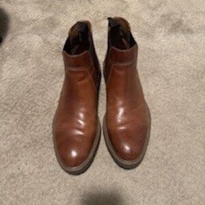 Johnton & Murphy Leather Chelsea Boots